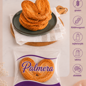 PALMERA - szívecske levelestésztából